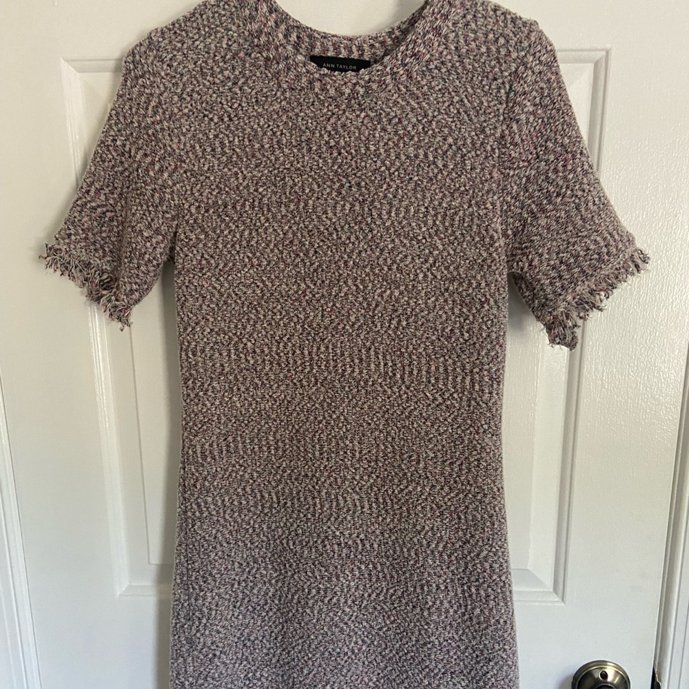 Ann Taylor tweed dress